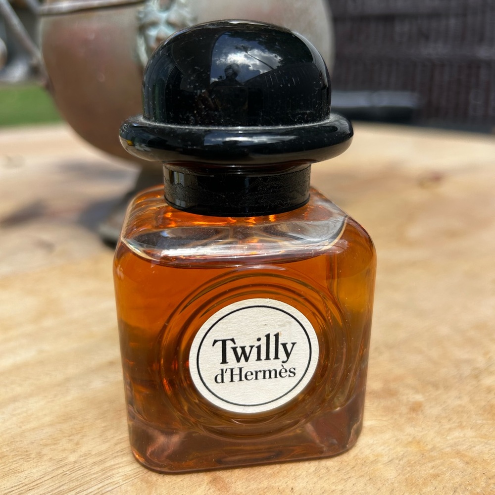 Twilly d' Perfume - Authentic Hermes Black Cap with Amber Bottle 90% full